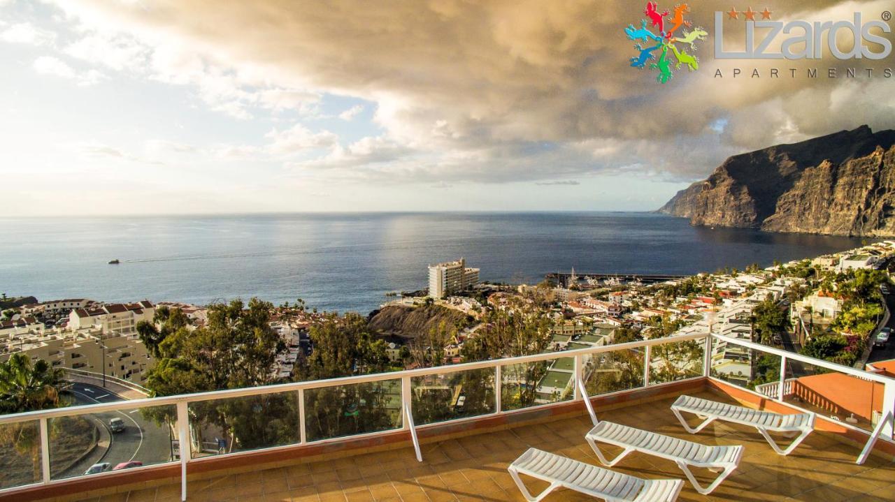 7Lizards - Ocean View Apartments Puerto de Santiago  Ngoại thất bức ảnh