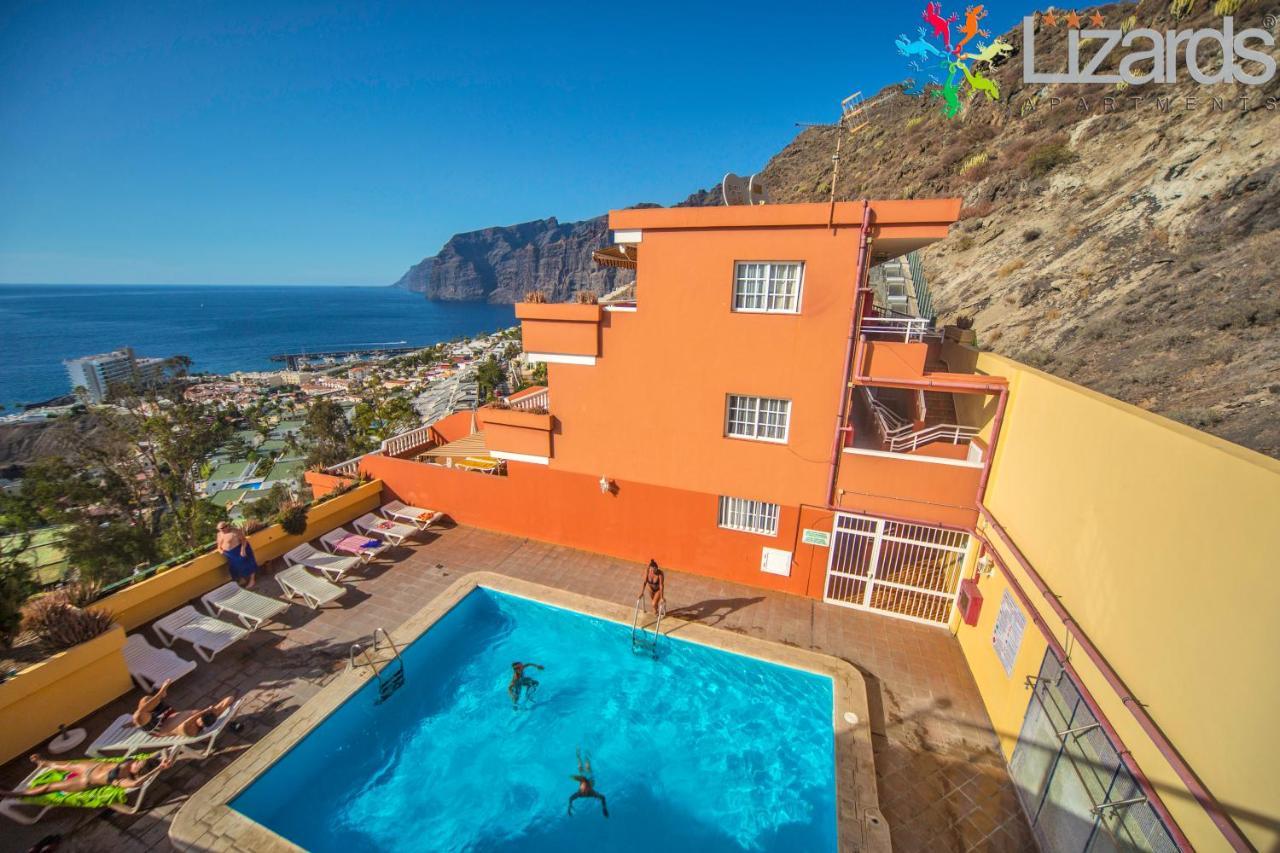 7Lizards - Ocean View Apartments Puerto de Santiago  Ngoại thất bức ảnh