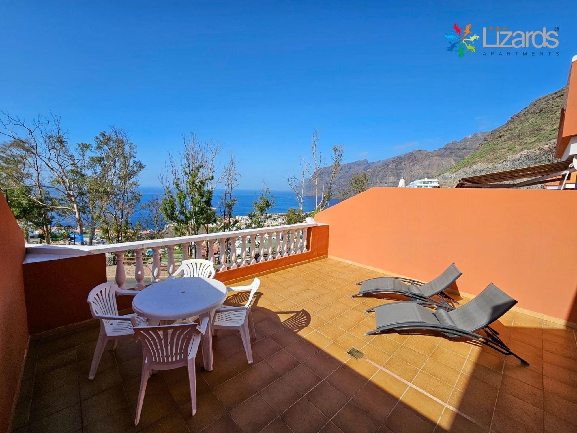 7Lizards - Ocean View Apartments Puerto de Santiago  Ngoại thất bức ảnh