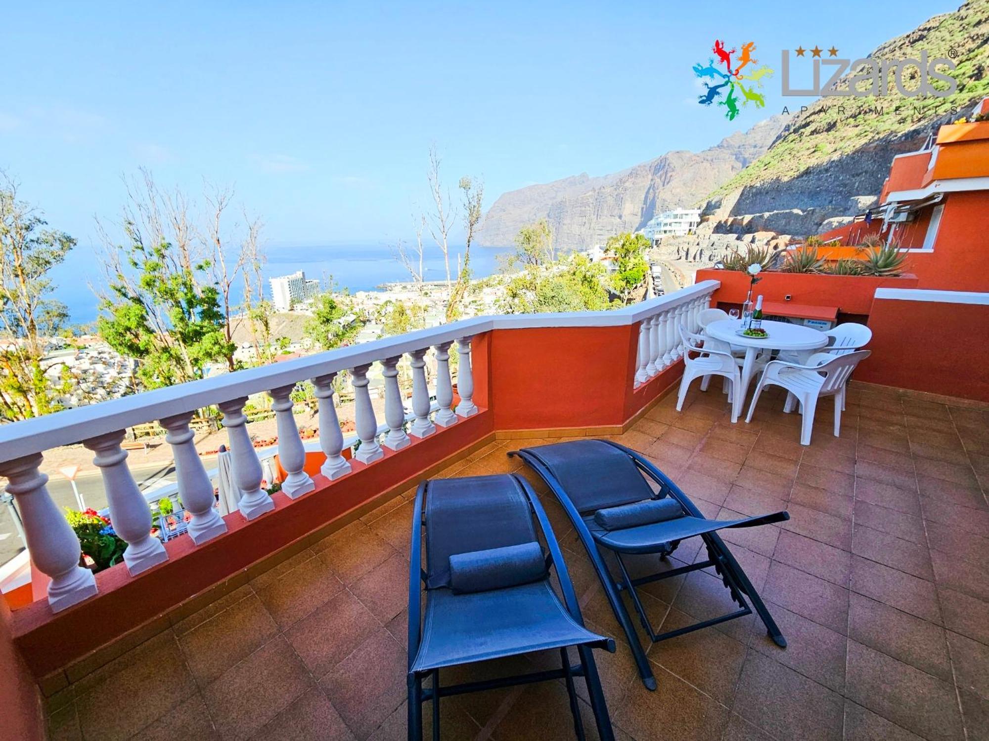 7Lizards - Ocean View Apartments Puerto de Santiago  Ngoại thất bức ảnh