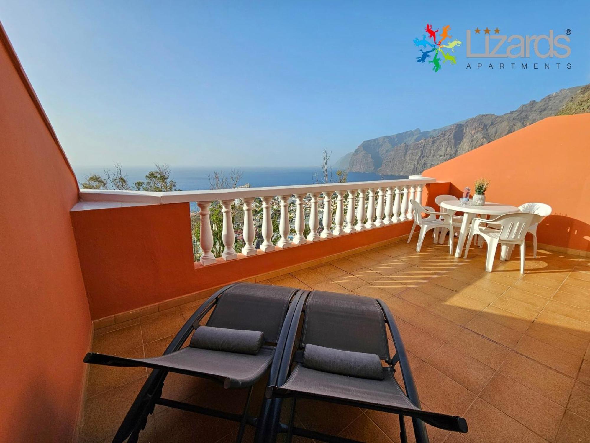 7Lizards - Ocean View Apartments Puerto de Santiago  Ngoại thất bức ảnh