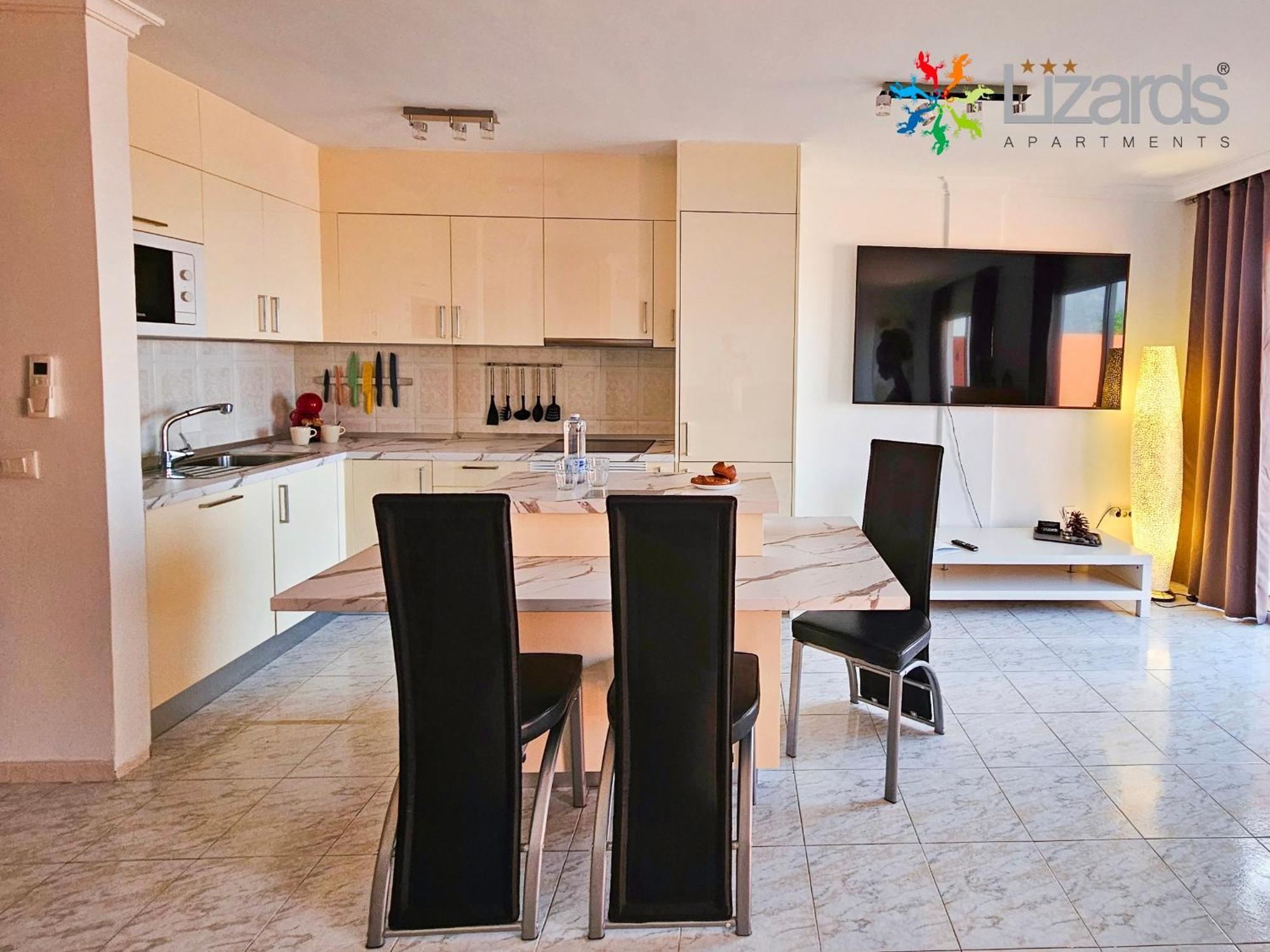 7Lizards - Ocean View Apartments Puerto de Santiago  Ngoại thất bức ảnh